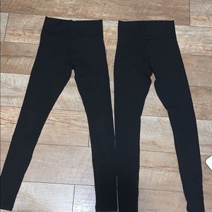 SOLD!!! two black leggings